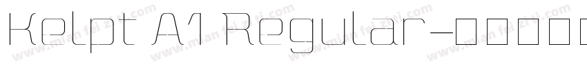 Kelpt A1 Regular字体转换